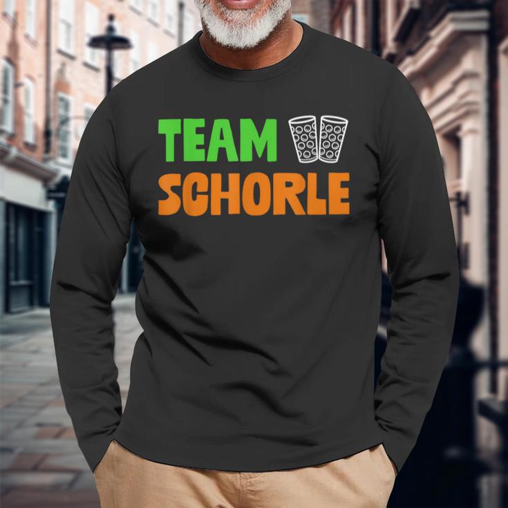 Team Schorle Dubbegläser Langarmshirts Geschenke für alte Männer