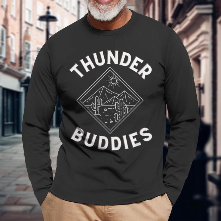 Thunder Buddies Country Music Festival Long Sleeve T-Shirt Gifts for Old Men