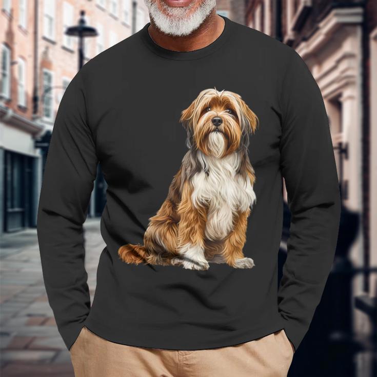 Tibetischer Terrier Langarmshirts Geschenke für alte Männer