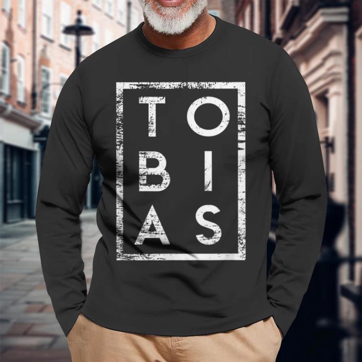 Tobias Minimalism Langarmshirts Geschenke für alte Männer