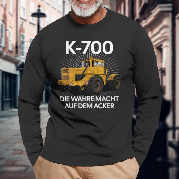 Traktor Kirowetz K700 Langarmshirts Geschenke für alte Männer