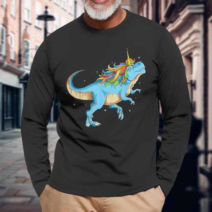 Trex Tyrannosaurus Dinosaur T-Rex Langarmshirts Geschenke für alte Männer