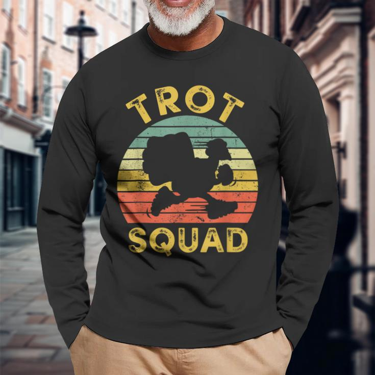 Turkey Trot Squad Thanksgiving Running Family Matching Long Sleeve T-Shirt Gifts for Old Men