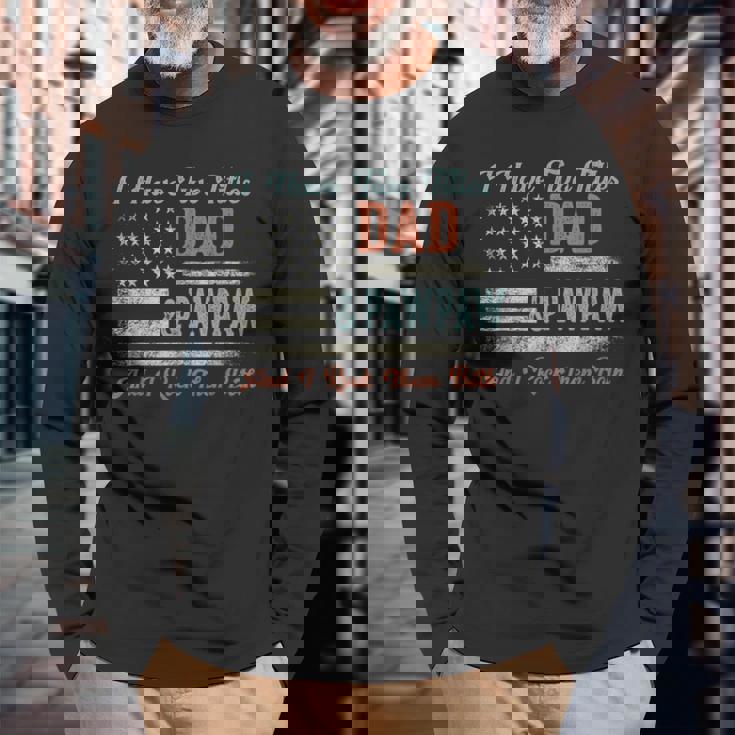 I Have Two Titles Dad & Pawpaw I Rock Them Both Pawpaw Long Sleeve T-Shirt Gifts for Old Men
