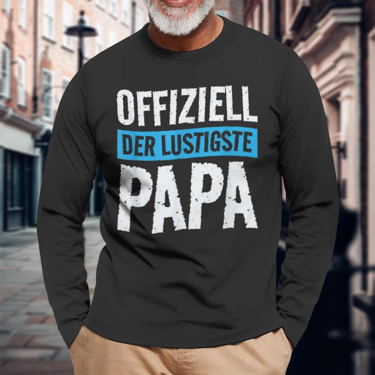 Vater -Atertagsgeschenk Daddyatertag Papiati Papa Langarmshirts Geschenke für alte Männer