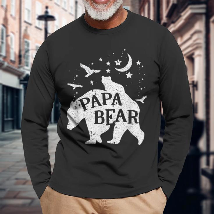 Vatertag Papa Bär Herren Papa Bär Langarmshirts Geschenke für alte Männer