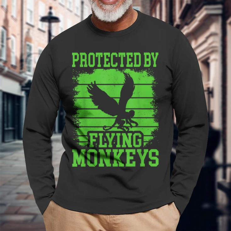 Witch Get My Flying Monkeys Wizard Of Oz Long Sleeve T-Shirt Gifts for Old Men