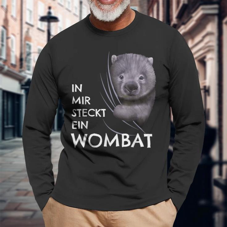 Wombat Costume Children's Clothing In Mir Steckt Ein Wombat Langarmshirts Geschenke für alte Männer