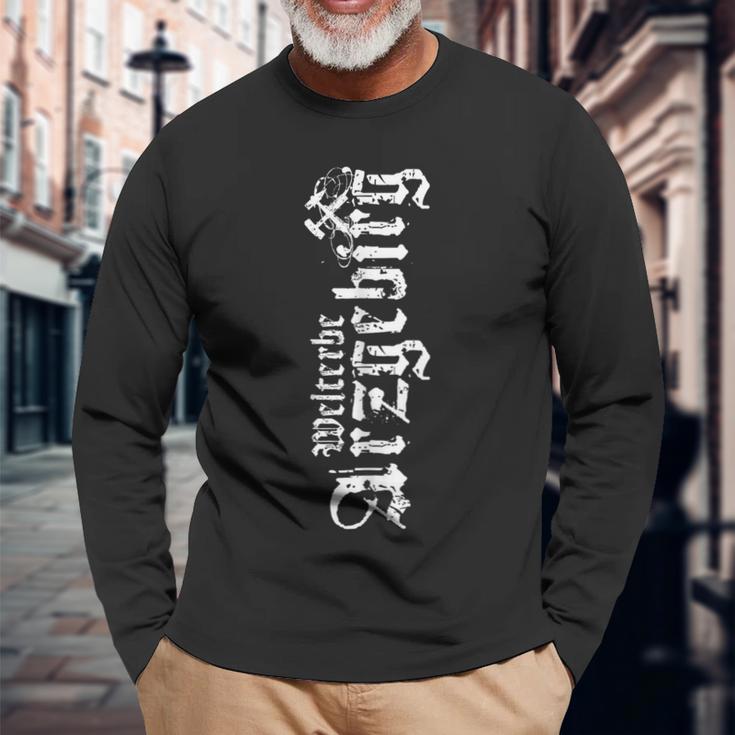 World Terbe Arzgebirg Erzgebirge Schlägel Und Eisen Erzgebirger Langarmshirts Geschenke für alte Männer