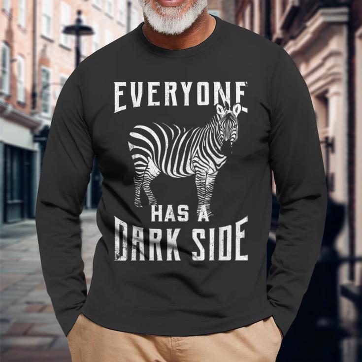 Zebra For In Africa Animal Wild S Langarmshirts Geschenke für alte Männer