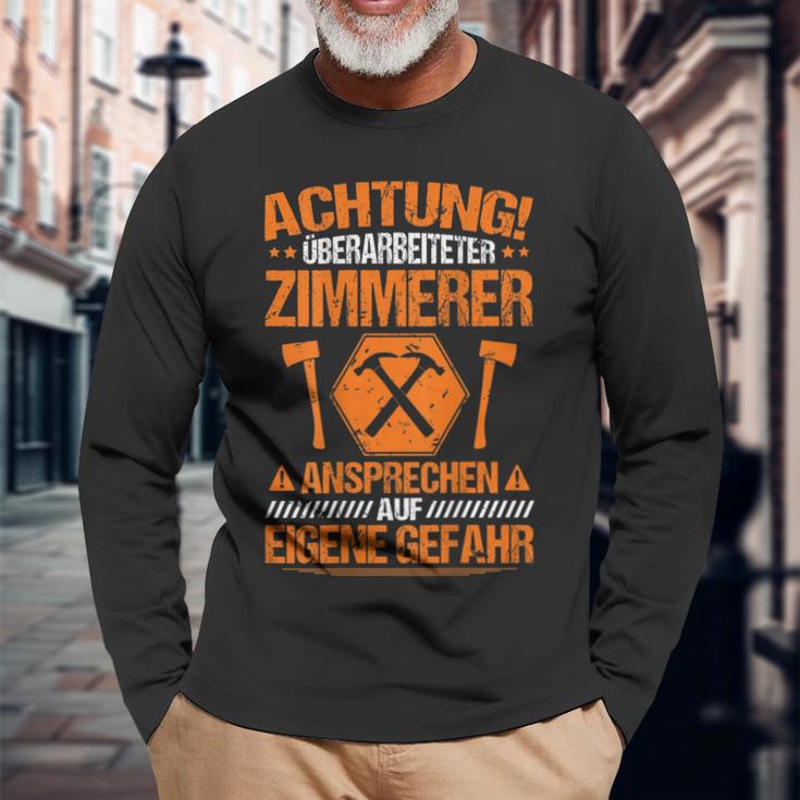 Zimmermann Revised Zimmererer Langarmshirts Geschenke für alte Männer