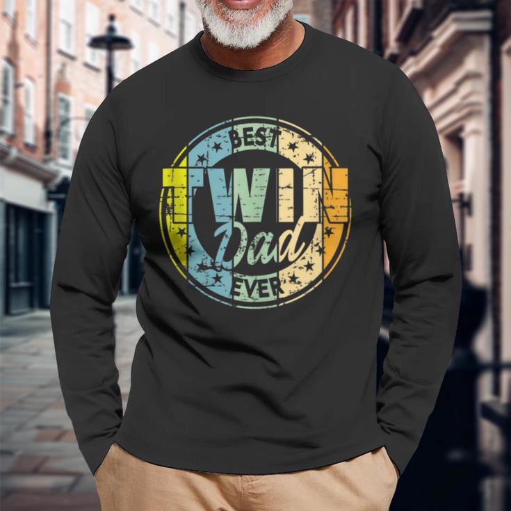 Zwillinge Werdender Papa Zwillingspapa Langarmshirts Geschenke für alte Männer