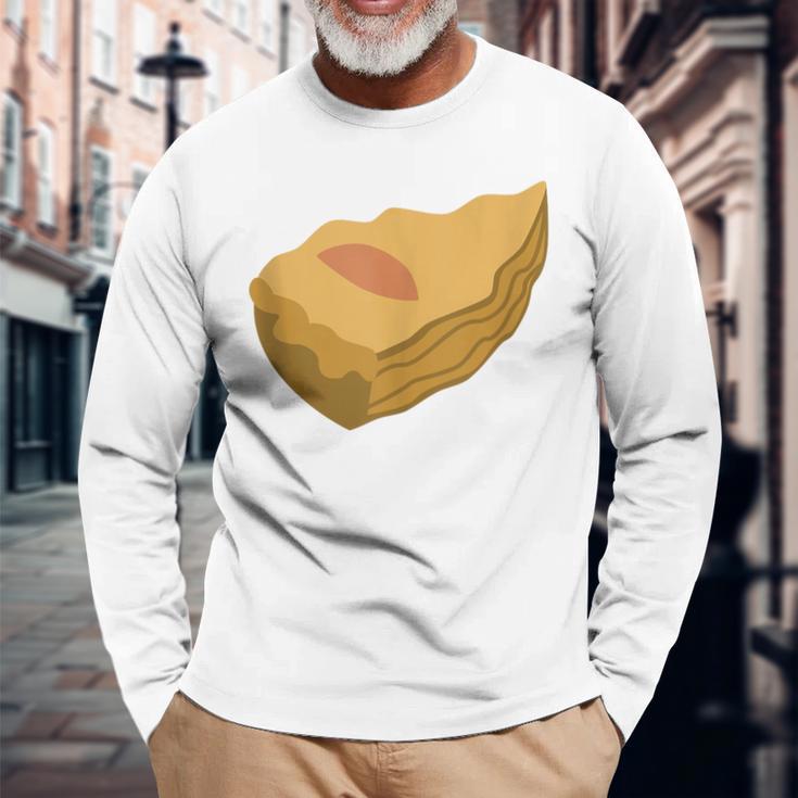 Apple Pie & Slice Dad And Son Matching Pie Father's Day 2024 Long Sleeve T-Shirt Gifts for Old Men