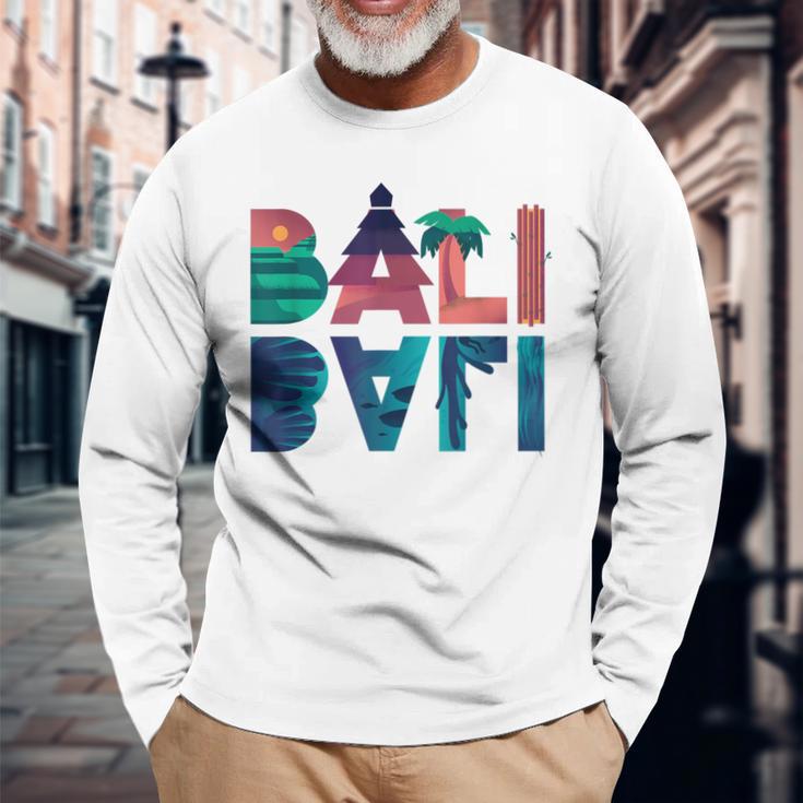 Bali For Bali Fans Langarmshirts Geschenke für alte Männer