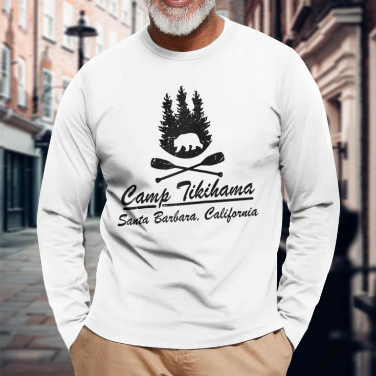 Camp Tikihama Camping Life Camp Lover Long Sleeve T-Shirt Gifts for Old Men