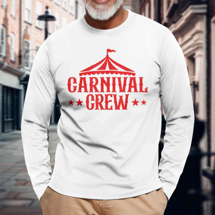 Carnival Crew For Carnival Birthday & Carnival Theme Party Long Sleeve T-Shirt Gifts for Old Men