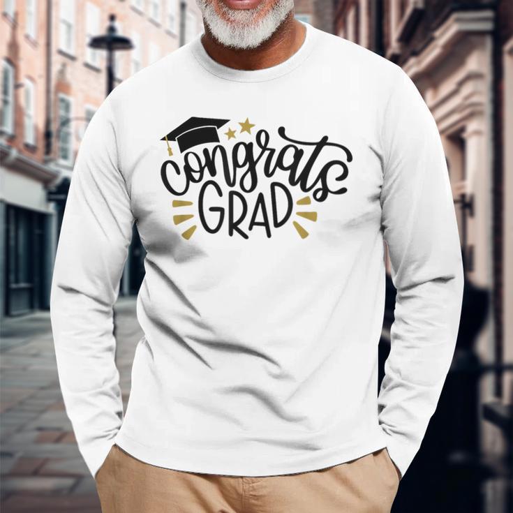 Congrats Grad Graduation Senior 2023 Class Of 2023 Long Sleeve T-Shirt Gifts for Old Men