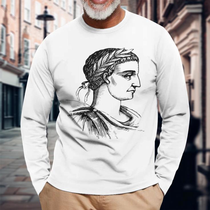 Constantine The Great Rome Roman Emperor Spqr Long Sleeve T-Shirt Gifts for Old Men