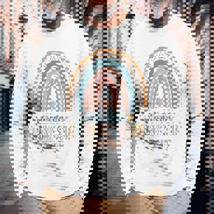 Enfant Enfant Future Grande Soeur 2025 Bientot Grande Soeur T-shirt à manches longues Cadeaux pour les vieillards