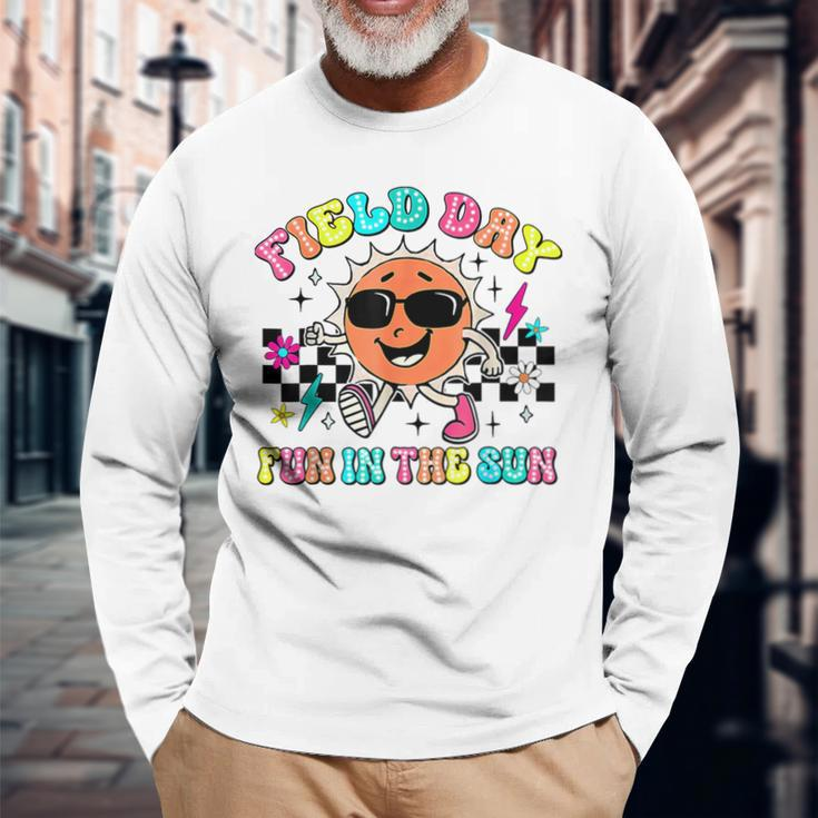 Field Day Fun In The Sun Long Sleeve T-Shirt Gifts for Old Men