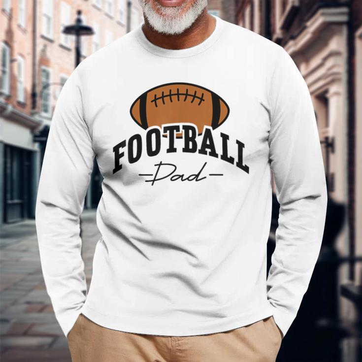 Fußball Papa Für Ihn Männer Familie Matching Spieleratertag Langarmshirts Geschenke für alte Männer