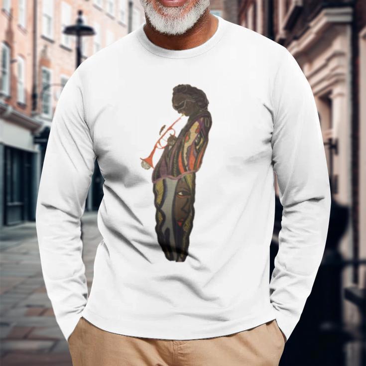 We Gonna Blow Legendary Jazz Artist Trumpet Long Sleeve T-Shirt Gifts for Old Men