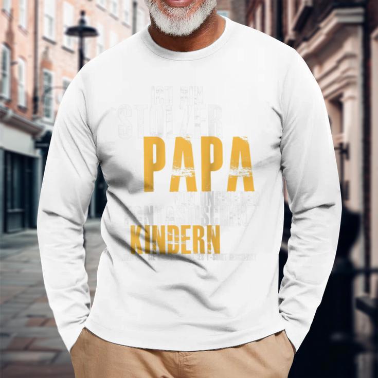 Herren Papaater Tochter Sohn Spruch Lustig Witzig Fun Geschenk Raglan Langarmshirts Geschenke für alte Männer