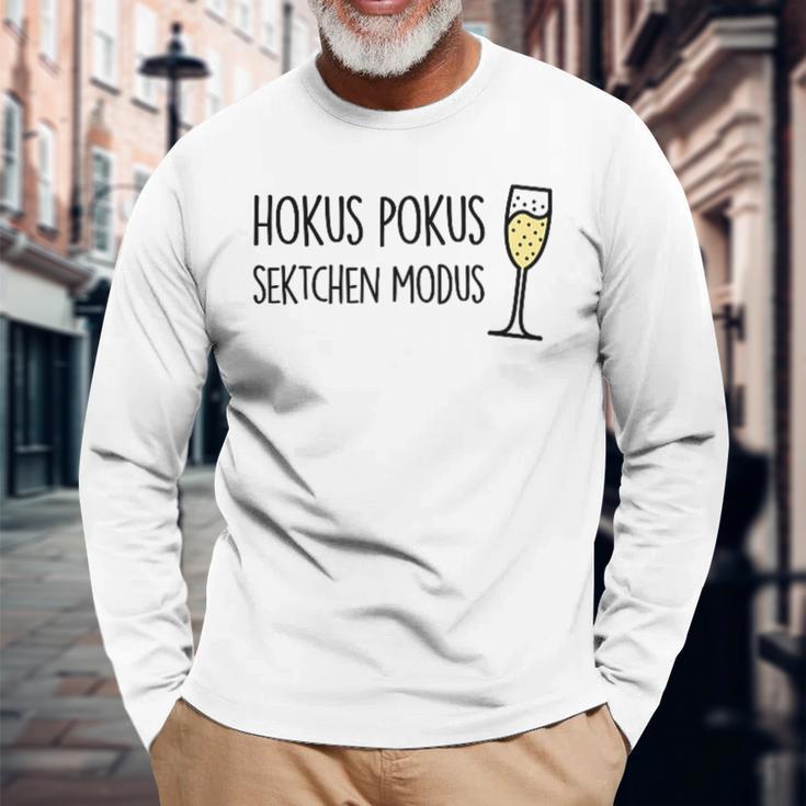 Hokus Pokus Sekchen Modus Fun Langarmshirts Geschenke für alte Männer