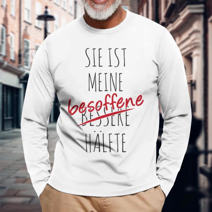 Ich Ist Meine Besoffen Half Langarmshirts Geschenke für alte Männer