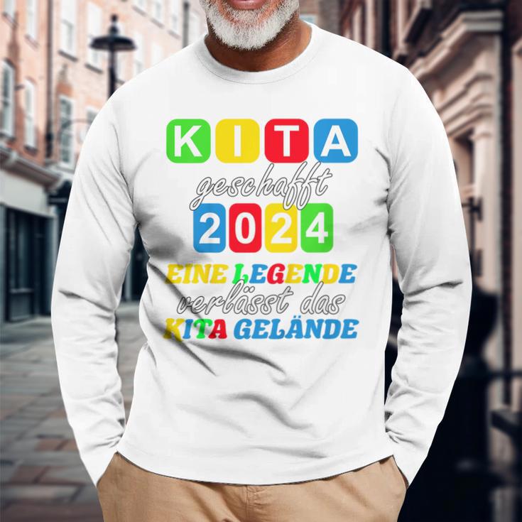 Kita Abgänger 2024 Langarmshirts, Legende verlässt Gelände Geschenke für alte Männer