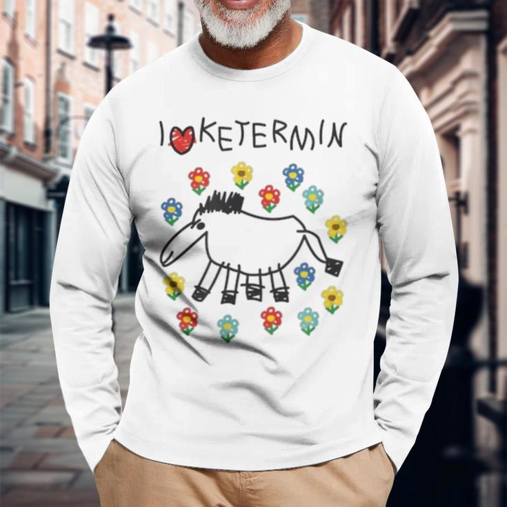I Love Ketermin I Love Ketermin Ketamin Langarmshirts Geschenke für alte Männer