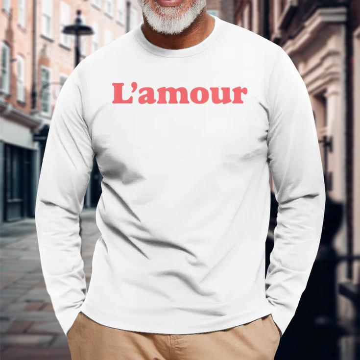 Love L'amour Langarmshirts Geschenke für alte Männer