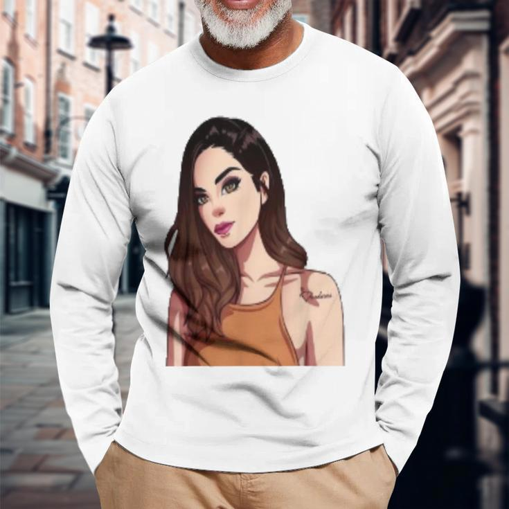 The Older Cutie Kim Loaiza Long Sleeve T-Shirt Gifts for Old Men