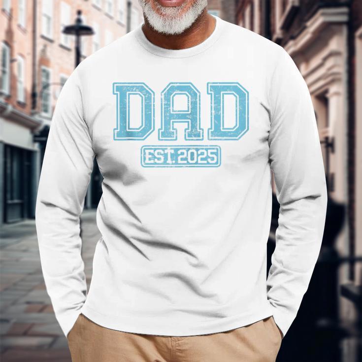 Papa 2025Ater 2025 Soon To Be Dad Est 2025 Kapuzenjacke Langarmshirts Geschenke für alte Männer