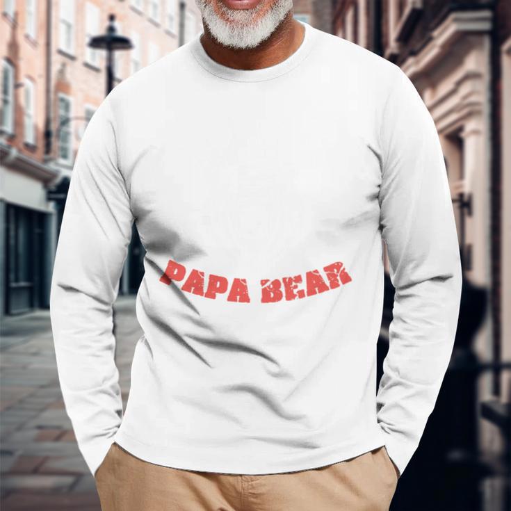 Papa Bär König Dad Stolzer Daddy Familie Legende Mann Langarmshirts Geschenke für alte Männer