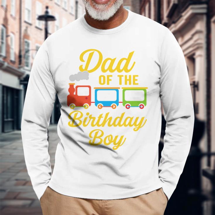 Papa Des Geburtstagskindes Zug Langarmshirts Geschenke für alte Männer