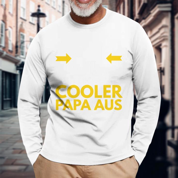 Papa Geburtstagatertag Richtig Cooler Papa Spruch Geschenk Langarmshirts Geschenke für alte Männer