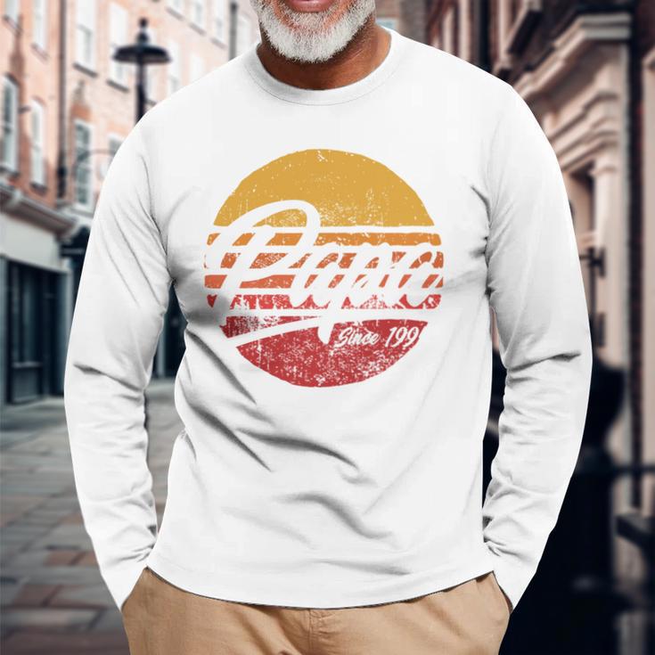 Papa Seit 1994 27 Geburtstag 27 Jahre Als Papa Retro Langarmshirts Geschenke für alte Männer