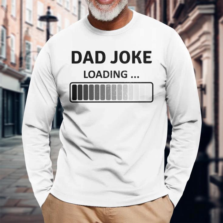 Papa Witze Lustige Papa Witz Loading Lustigeratertag Langarmshirts Geschenke für alte Männer