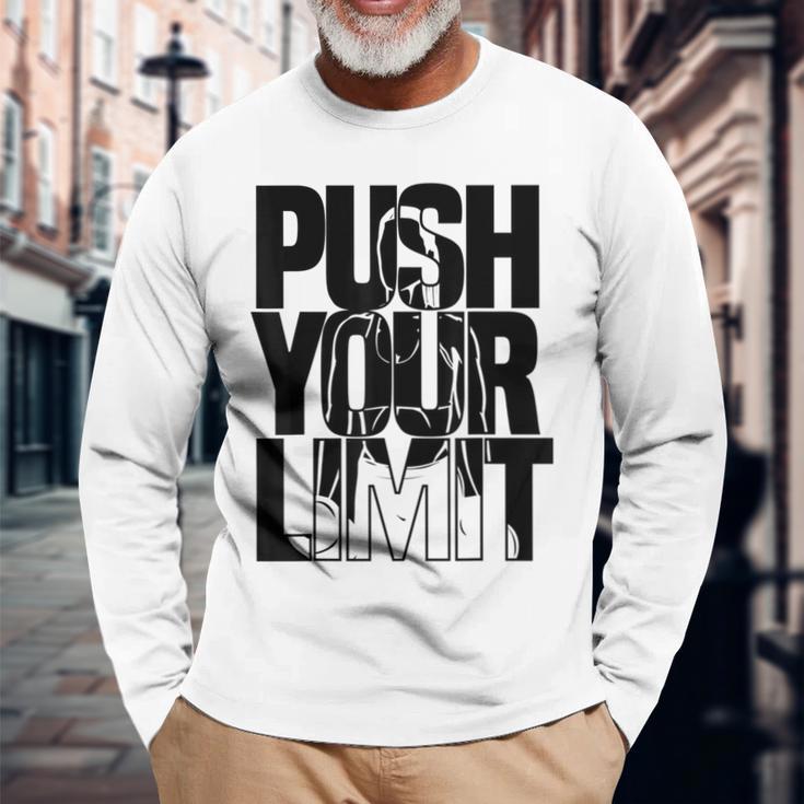 Push Your Limit Men’s Fitness T-Shirt | Gym & Casual Wear main image 1