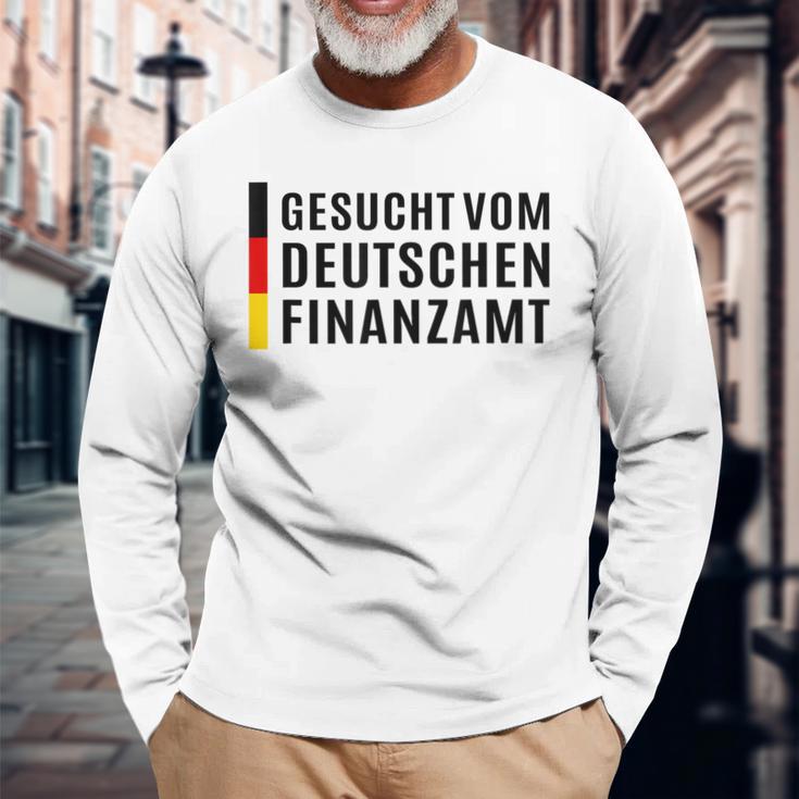 Suched Vom Deutsche Finanzamt Langarmshirts Geschenke für alte Männer