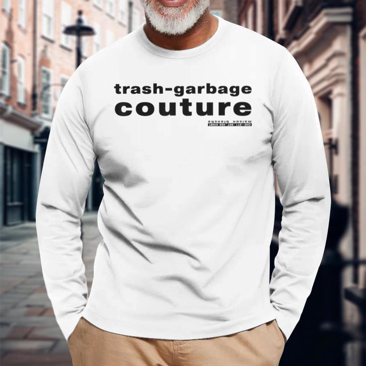 Trash-Gtrash Couture Maison Blanche Yannik Zamboni S Langarmshirts Geschenke für alte Männer