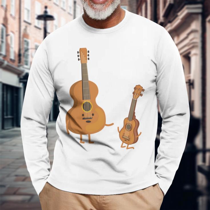 Uke Ich Bin Deinater Lustig Papaatertag Geschenk-Idee Langarmshirts Geschenke für alte Männer