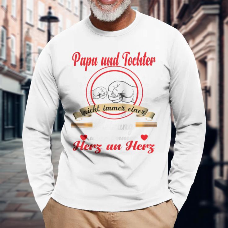 Vatertag Papa Und Tochter Partnerlook Besterater Raglan Langarmshirts Geschenke für alte Männer