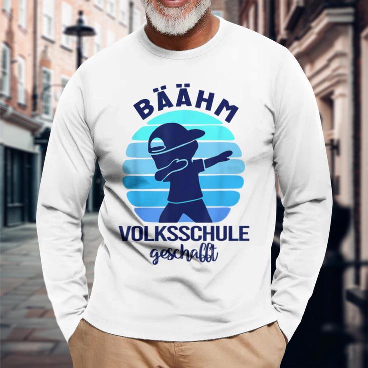 Volksschule Geschafft 2023Olksschule Graduate 2023 Langarmshirts Geschenke für alte Männer