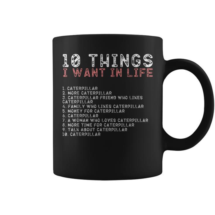 10 Cosas Que Quiero En Miida Camisas Caterpillar Amantes Hombres Taza de café