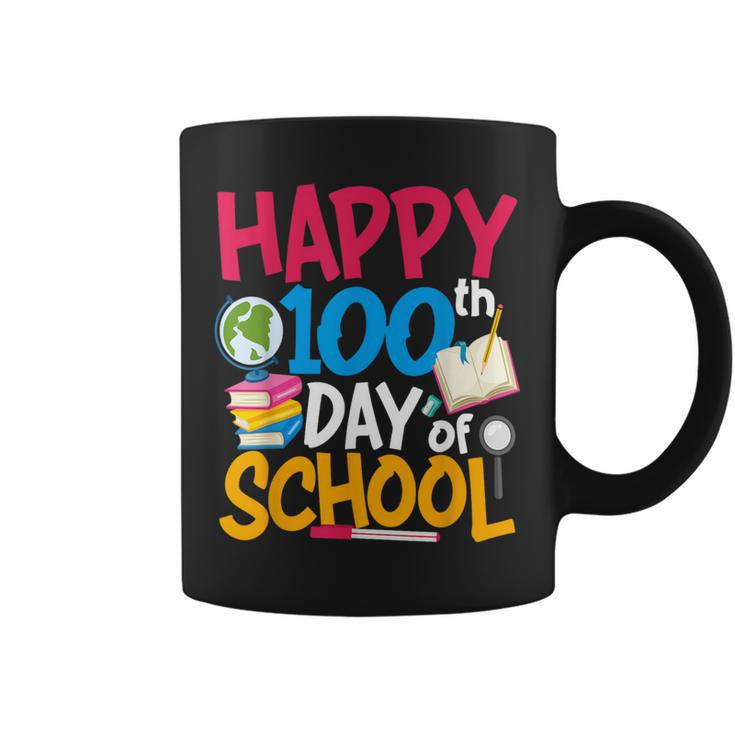 100 Day Of School Teacher Happy 100Th Day Of School Coffee Mug