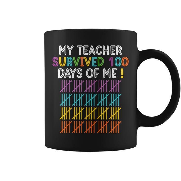 100 Days Of School Happy 100Th Day Of School Teacher Student Coffee Mug