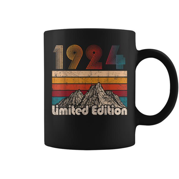 100 Years Old Vintage 1924 Limited Edition 100Th Birthday Coffee Mug