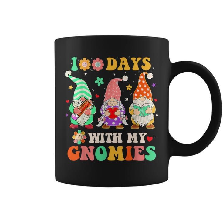 100Th Day Of School Gnome Teacher Student 100 Days Smarter Coffee Mug